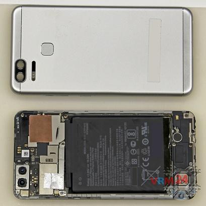 How to disassemble Asus ZenFone 3 Zoom ZE553KL, Step 3/2