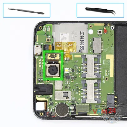 How to disassemble Lenovo S580, Step 6/1