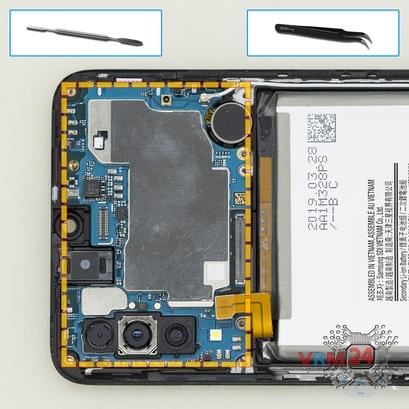 Como desmontar Samsung Galaxy A70 SM-A705 por si mesmo, Passo 14/1