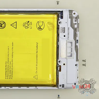 How to disassemble ZTE Blade A610, Step 6/2