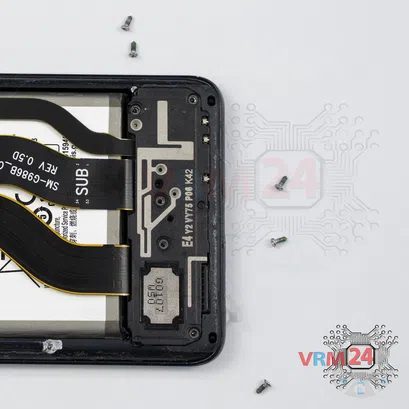 How to disassemble Samsung Galaxy S20 Plus SM-G985, Step 7/2