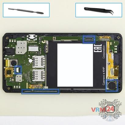 How to disassemble ZTE Blade GF3, Step 5/1