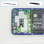 How to disassemble HTC U Play, Step 10/1