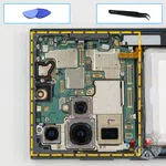 Como desmontar Samsung Galaxy S22 Ultra SM-S908 por si mesmo, Passo 17/1