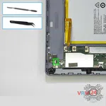 Como desmontar Huawei MediaPad T3 (10'') por si mesmo, Passo 3/1