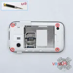 How to disassemble Samsung Galaxy Y GT-S5360, Step 3/1
