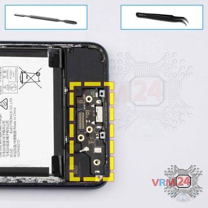 How to disassemble Nokia 5.1 Plus TA-1105, Step 12/1