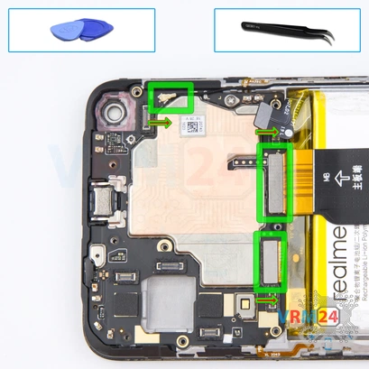 How to disassemble Realme Narzo 30, Step 11/1