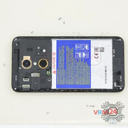 How to disassemble Alcatel OT A7 5090Y, Step 2/2