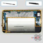 Как разобрать Samsung Galaxy Tab 3 7.0'' SM-T2105, Шаг 8/1
