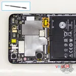 How to disassemble HTC Desire 728, Step 4/1