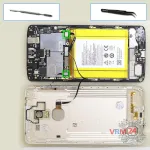 How to disassemble ZTE Axon 7 Mini, Step 8/1