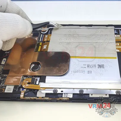 Cómo desmontar Asus ZenPad Z8 ZT581KL, Paso 4/3