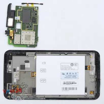 How to disassemble Lenovo S930, Step 11/3