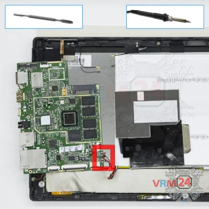 Как разобрать DEXP Ursus Z110, Шаг 13/1