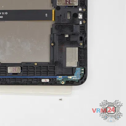 Cómo desmontar Samsung Galaxy Tab A 10.1'' (2016) SM-T585, Paso 13/2