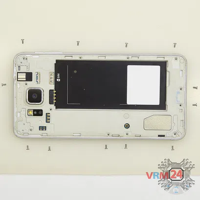 How to disassemble Samsung Galaxy Alpha SM-G850, Step 4/2