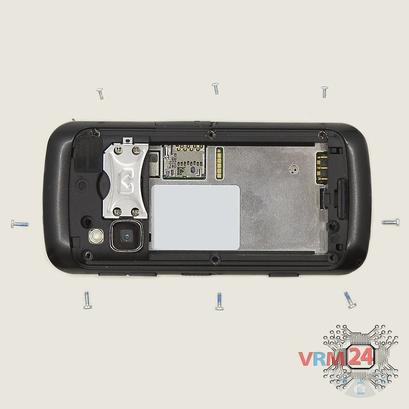 How to disassemble Nokia C6 RM-612, Step 3/2