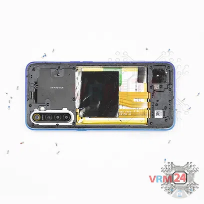 How to disassemble Realme XT, Step 4/2