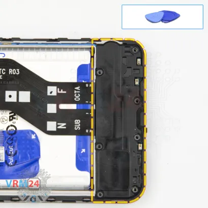 How to disassemble Samsung Galaxy A16 SM-A166, Step 12/1