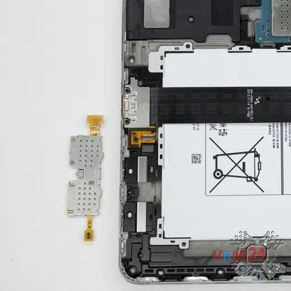 Cómo desmontar Samsung Galaxy Note Pro 12.2'' SM-P905, Paso 7/3