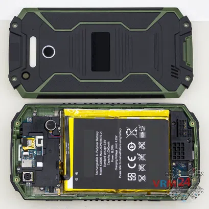 How to disassemble Oukitel K10000 Max IP68, Step 3/2