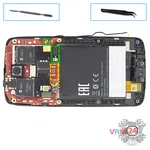 How to disassemble HTC Desire 500, Step 8/1