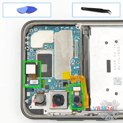 How to disassemble Samsung Galaxy A36 SM-A366, Step 13/1