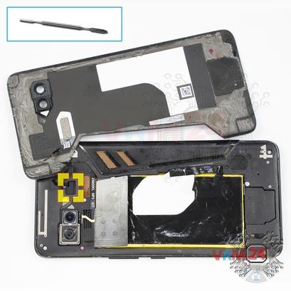 How to disassemble Asus ROG Phone ZS600KL, Step 4/1