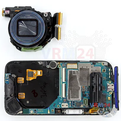 Como desmontar Samsung Galaxy S4 Zoom SM-C101 por si mesmo, Passo 10/2