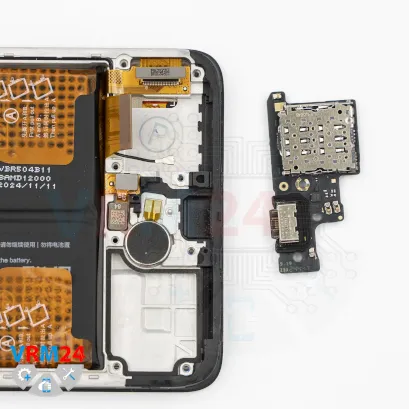 How to disassemble Xiaomi Redmi Note 14, Step 10/2