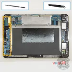 Cómo desmontar Samsung Galaxy Tab 7.7'' GT-P6800, Paso 13/1