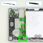 Cómo desmontar Lenovo Tab 4 Plus TB-8704X, Paso 11/1