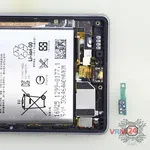 How to disassemble Sony Xperia X, Step 10/2