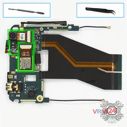 How to disassemble HTC Sensation XL, Step 11/1