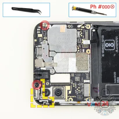 How to disassemble Xiaomi Mi Play, Step 13/1