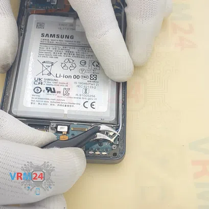 Cómo desmontar Samsung Galaxy A73 SM-A736, Paso 10/3