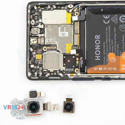 How to disassemble HONOR 70, Step 11/2