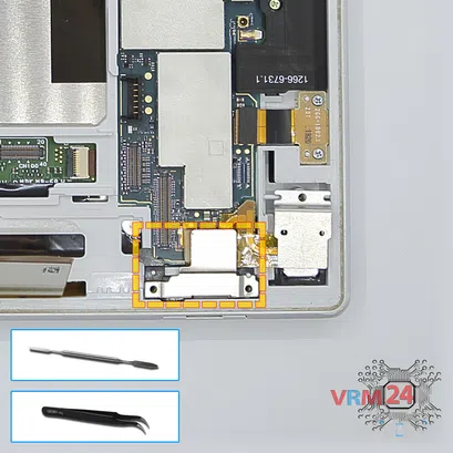 How to disassemble Sony Xperia Tablet Z, Step 12/1