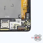 Como desmontar ZTE Nubia Z5S Mini por si mesmo, Passo 9/4