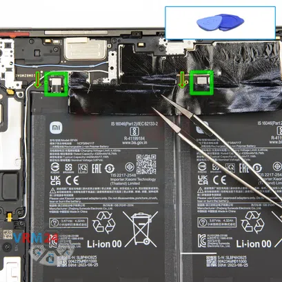 How to disassemble Xiaomi Pad 6, Step 7/1