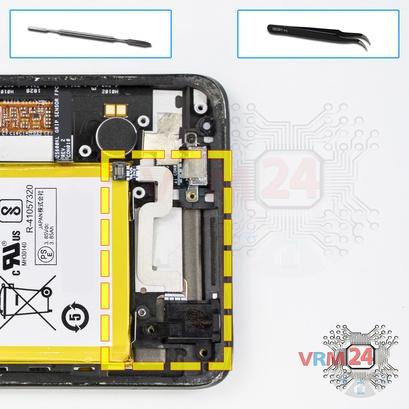How to disassemble Asus ROG Phone ZS600KL, Step 23/1