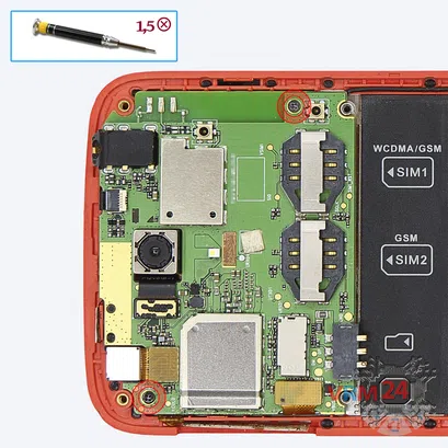 Как разобрать Lenovo S820, Шаг 7/1