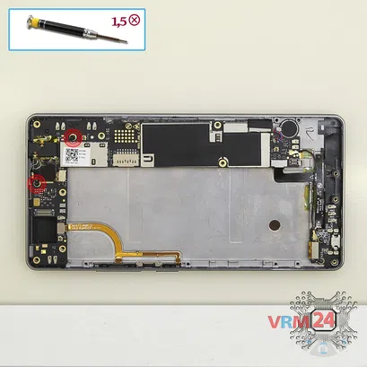 How to disassemble ZTE Nubia Z9 Mini, Step 12/1