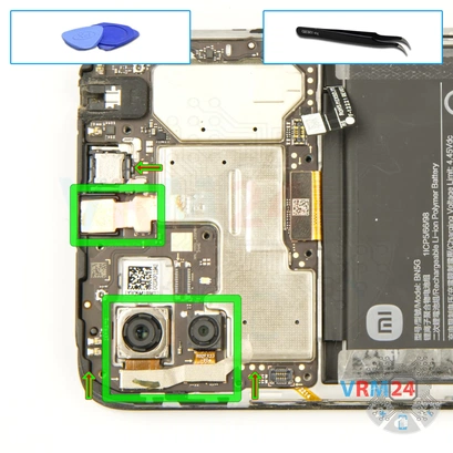 How to disassemble Xiaomi Redmi 10C, Step 9/1