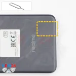 How to disassemble Realme 13+, Step 2/1