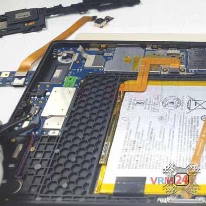 Como desmontar Lenovo Tab M10 Plus TB-X606F, Passo 14/4