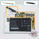 How to disassemble Lenovo Tab 2 A10-70L, Step 15/1