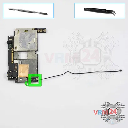 Como desmontar Lenovo Vibe P1, Passo 19/1