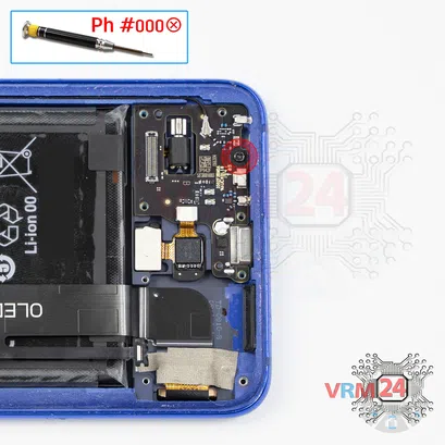 How to disassemble Xiaomi Mi 9 Lite, Step 9/1